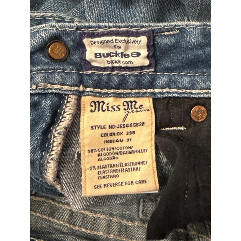 Miss Me Jeans Size 24 JE5445B2R Bootcut EXCELLENT CONDITION!! - Picture 15 of 16